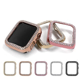 【前面ガラス無し】キュービック ダブルライン AppleWatch 保護ケース apple watch バンド givgiv