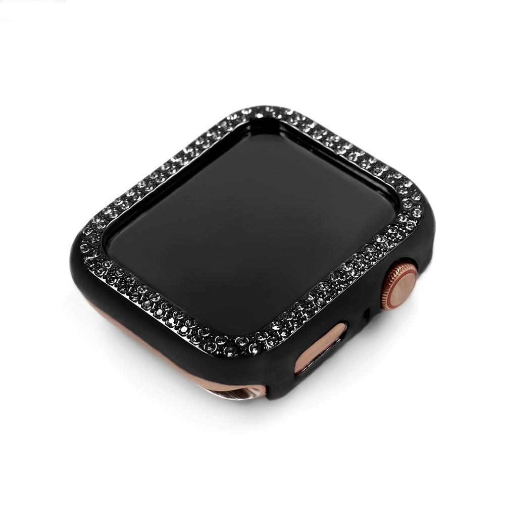 【前面ガラス無し】キュービック ダブルライン AppleWatch 保護ケース apple watch バンド givgiv