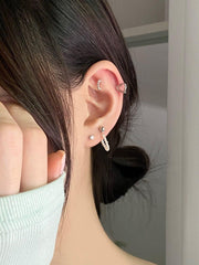 ラブ真珠ピアッシング(4 set) Piercing bling moon