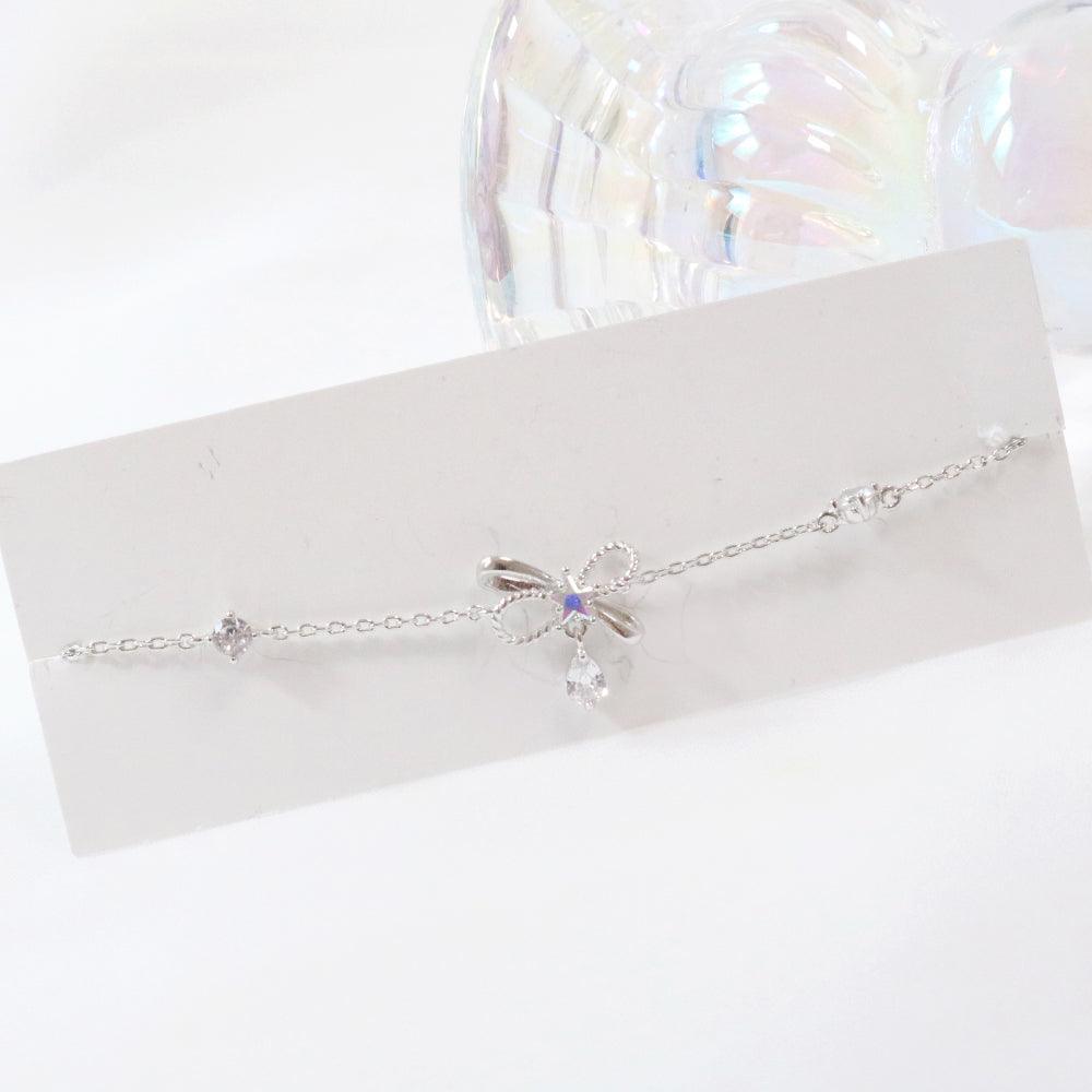 ラフリボンブレスレット Bracelet bling moon