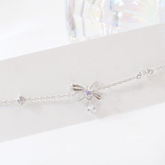 ラフリボンブレスレット Bracelet bling moon