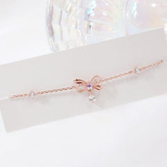 ラフリボンブレスレット Bracelet bling moon