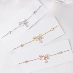 ラフリボンブレスレット Bracelet bling moon