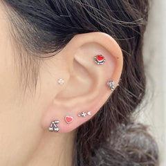 Red Antique (ピアス/ピアッシング) Piercing bling moon