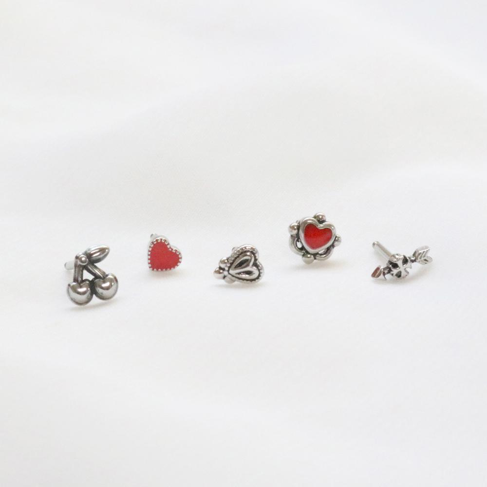 Red Antique (ピアス/ピアッシング) Piercing bling moon