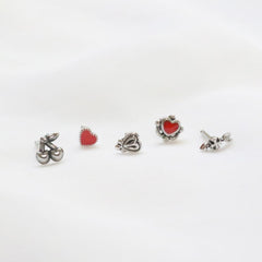 Red Antique (ピアス/ピアッシング) Piercing bling moon