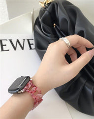 レディース 透明樹脂ストラップ# apple watch バンド givgiv