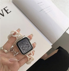 レディース 透明樹脂ストラップ# apple watch バンド givgiv