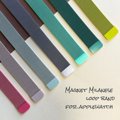 ★人気★【18色】 磁石ミラネーゼループバンド apple watch バンド givgiv
