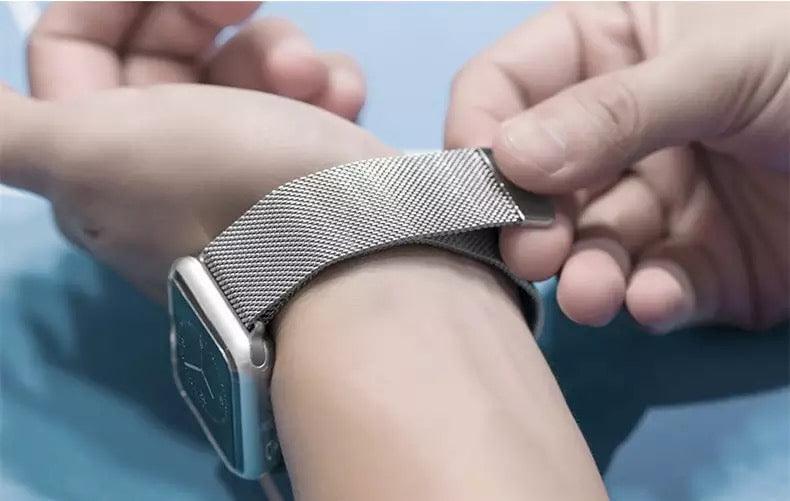 ★人気★【18色】 磁石ミラネーゼループバンド apple watch バンド givgiv