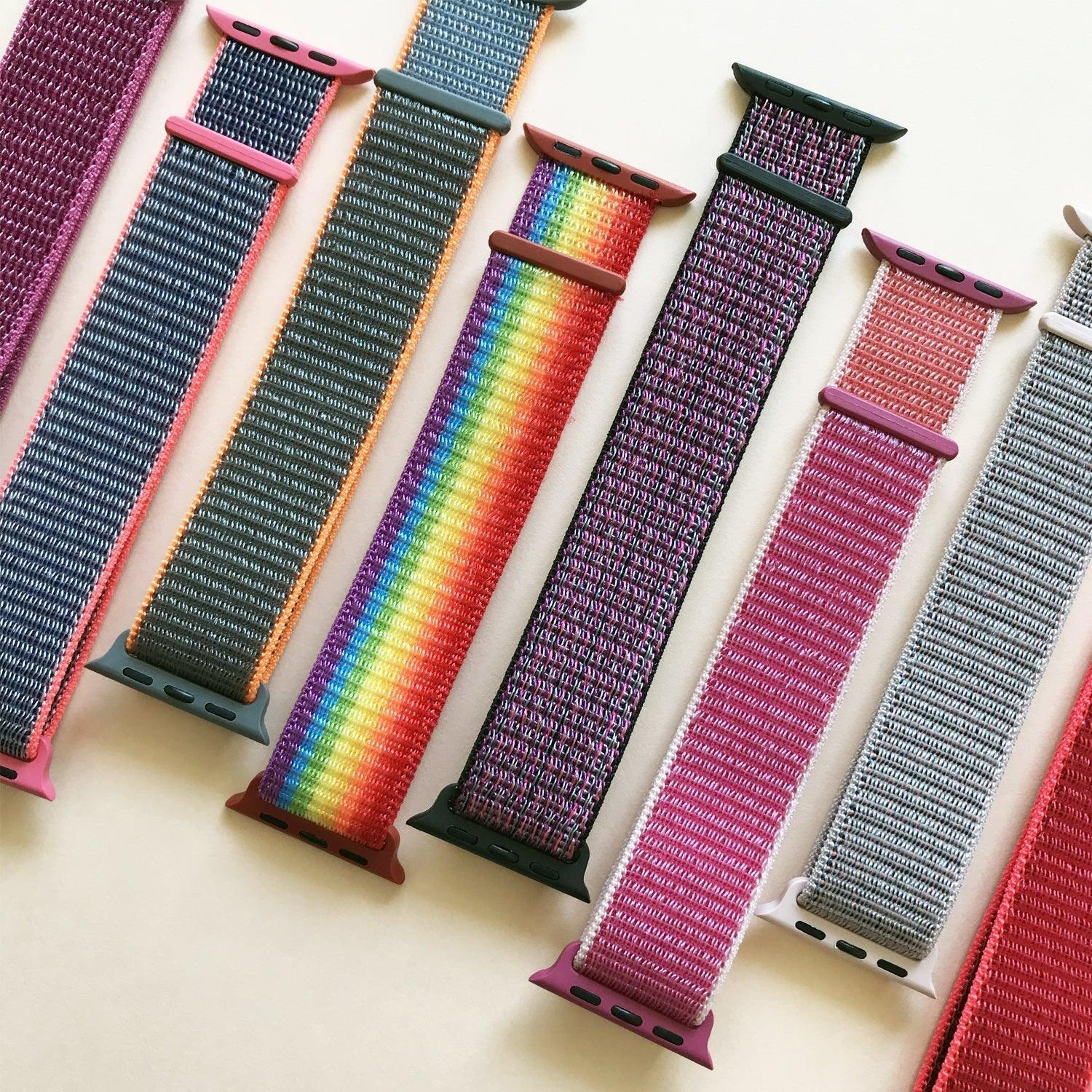 ★人気★【40色】スポーツループ Apple Watch apple watch バンド givgiv