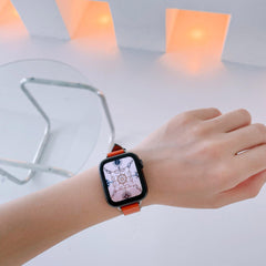 ★人気★【5色】アトラージュ 本革 シングルツアー バンド applewatch7 対応 apple watch バンド givgiv