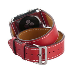 ★人気★【6色】 ダブルツアー 本革 バンド apple watch バンド givgiv