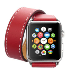 ★人気★【6色】 ダブルツアー 本革 バンド apple watch バンド givgiv