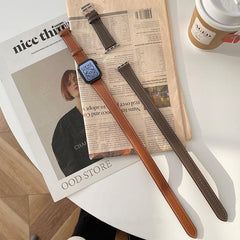 ★人気★【6色】 ダブルツアー 本革 バンド apple watch バンド givgiv