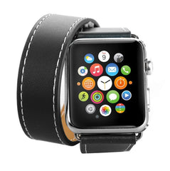 ★人気★【6色】 ダブルツアー 本革 バンド apple watch バンド givgiv