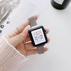 ★人気★【8色】スリム磁石ミラネーゼループ apple watch バンド givgiv