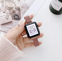 ★人気★【8色】スリム磁石ミラネーゼループ apple watch バンド givgiv