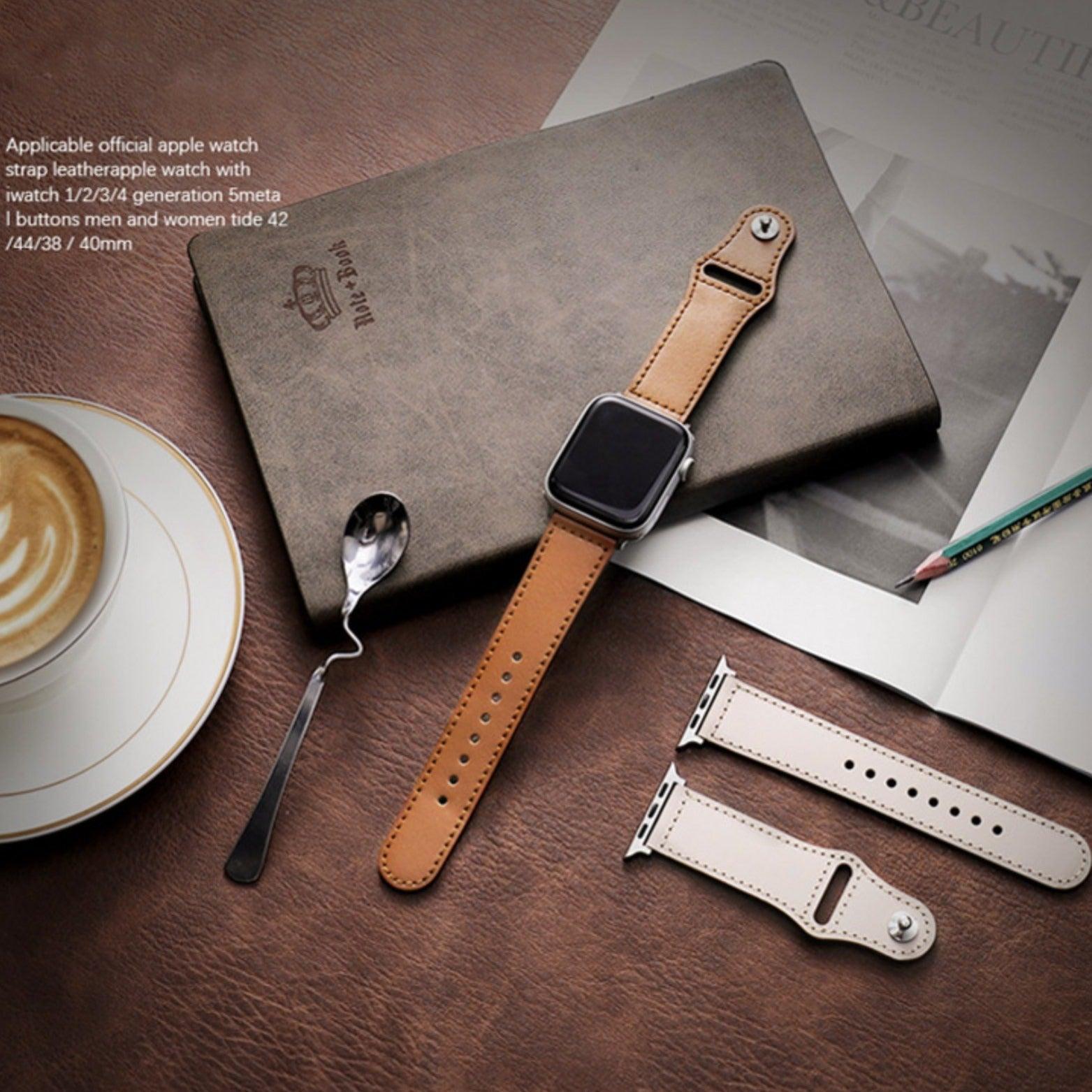 ★人気★【8色】ジニー 本革 アップルウォッチ バンド apple watch バンド givgiv