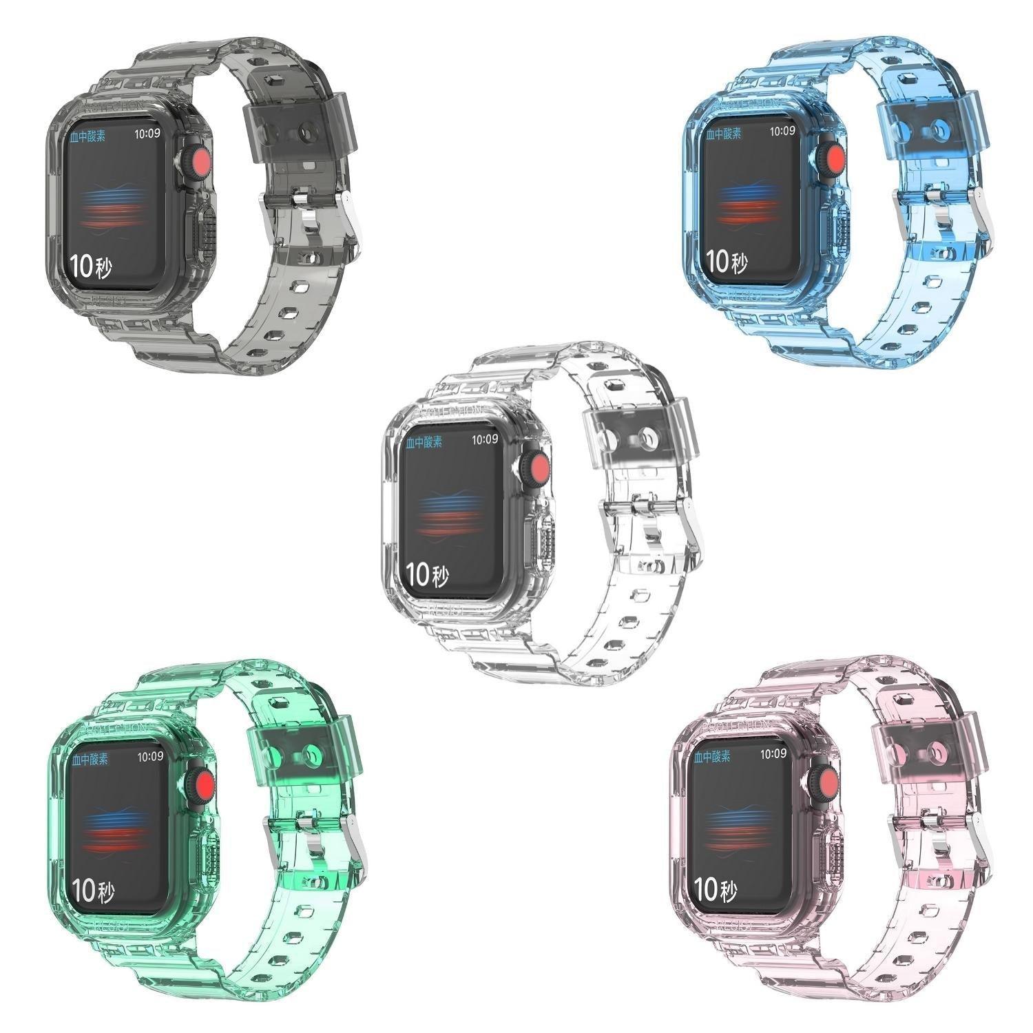 ★人気★ Applewatch7専用_クリアー バンド apple watch バンド givgiv