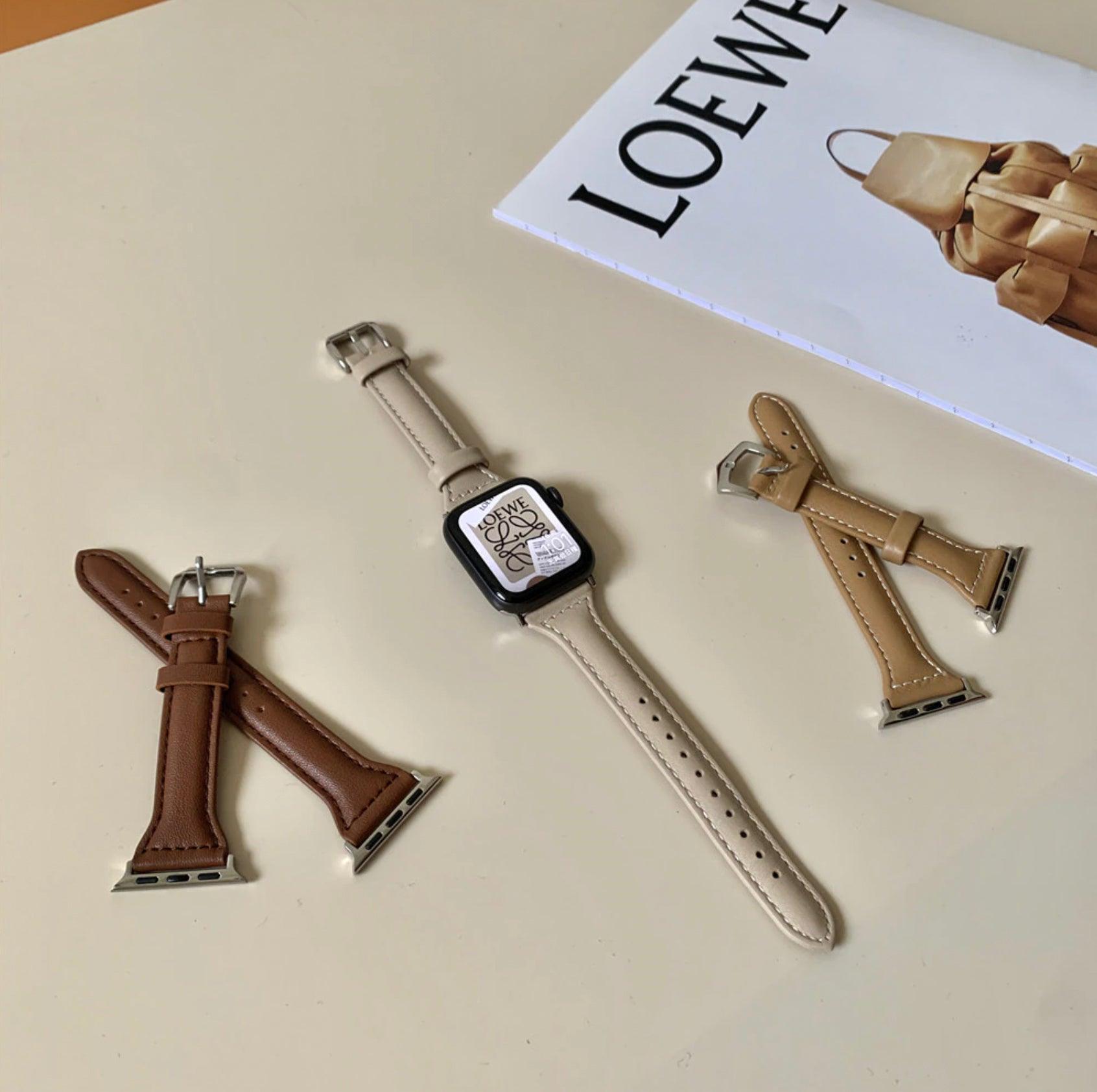 ★人気★ 本革 レザーループ apple watch バンド apple watch バンド givgiv