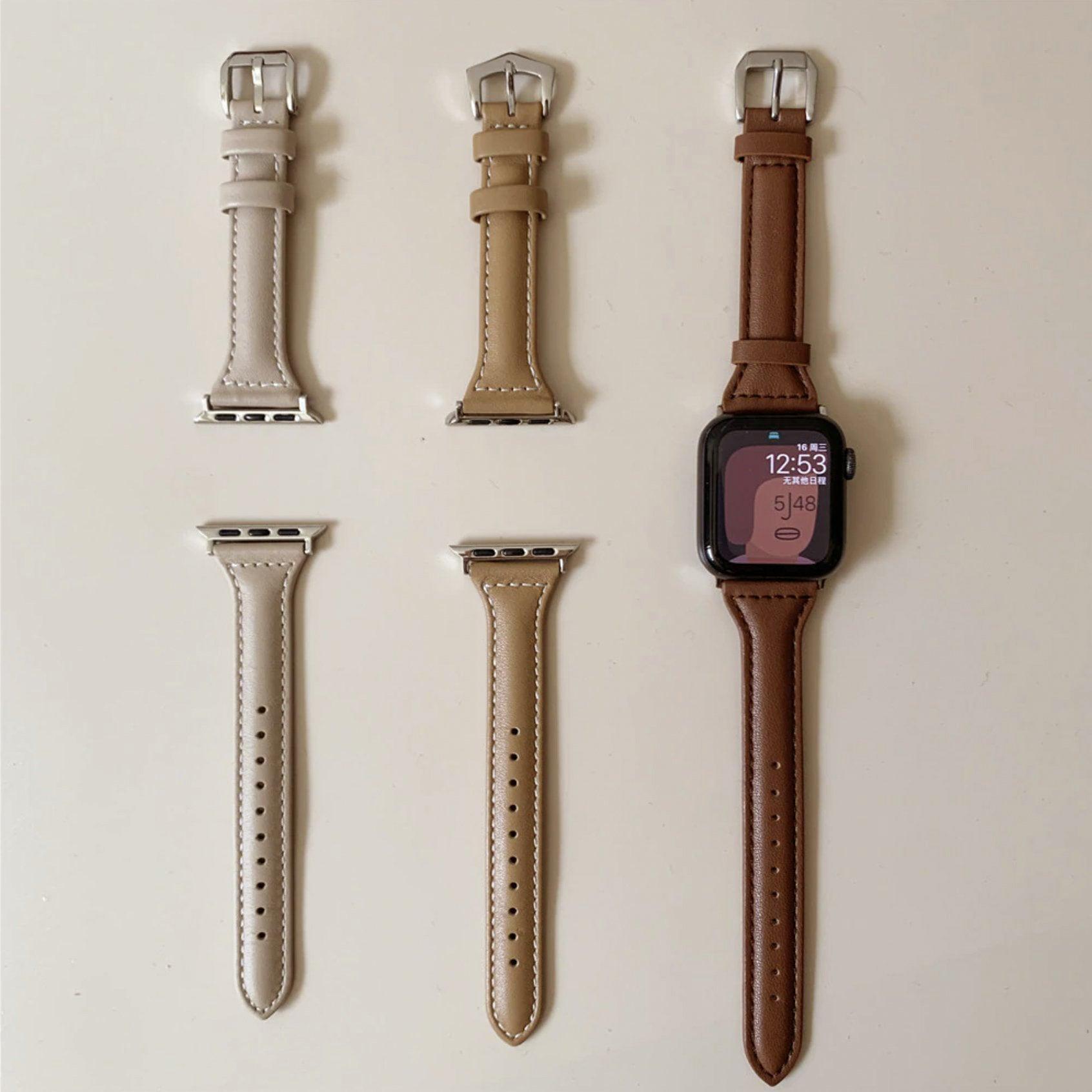 ★人気★ 本革 レザーループ apple watch バンド apple watch バンド givgiv