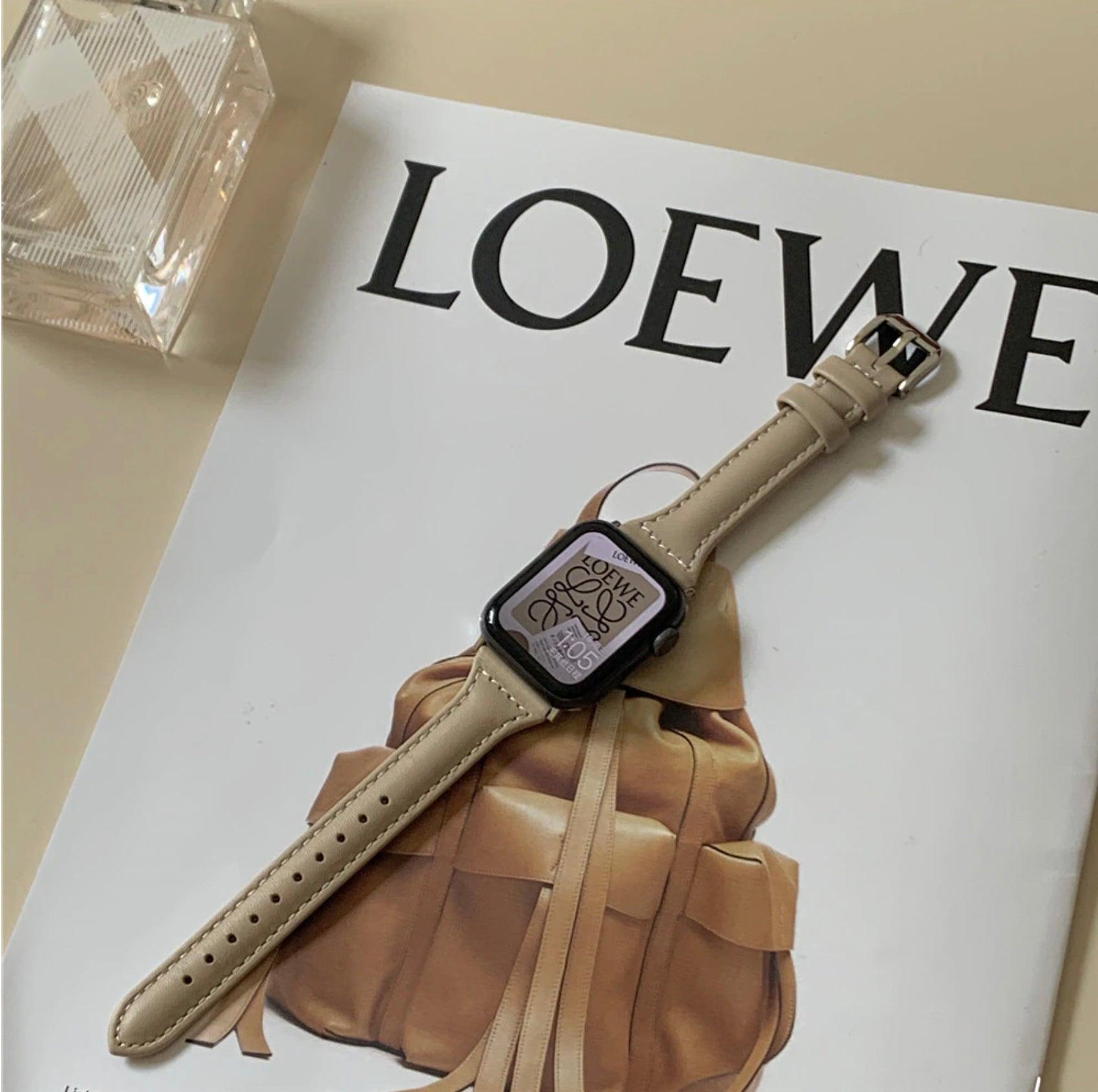 ★人気★ 本革 レザーループ apple watch バンド apple watch バンド givgiv