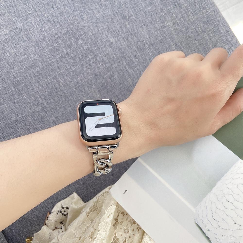 ★人気★ デニムチェーンステンレススチール アップルウォッチバンド＃ apple watch バンド givgiv 