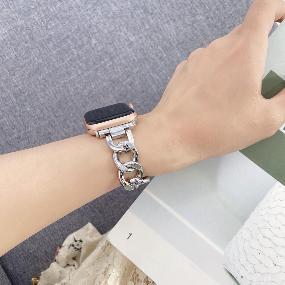 ★人気★ デニムチェーンステンレススチール アップルウォッチバンド＃ apple watch バンド givgiv 