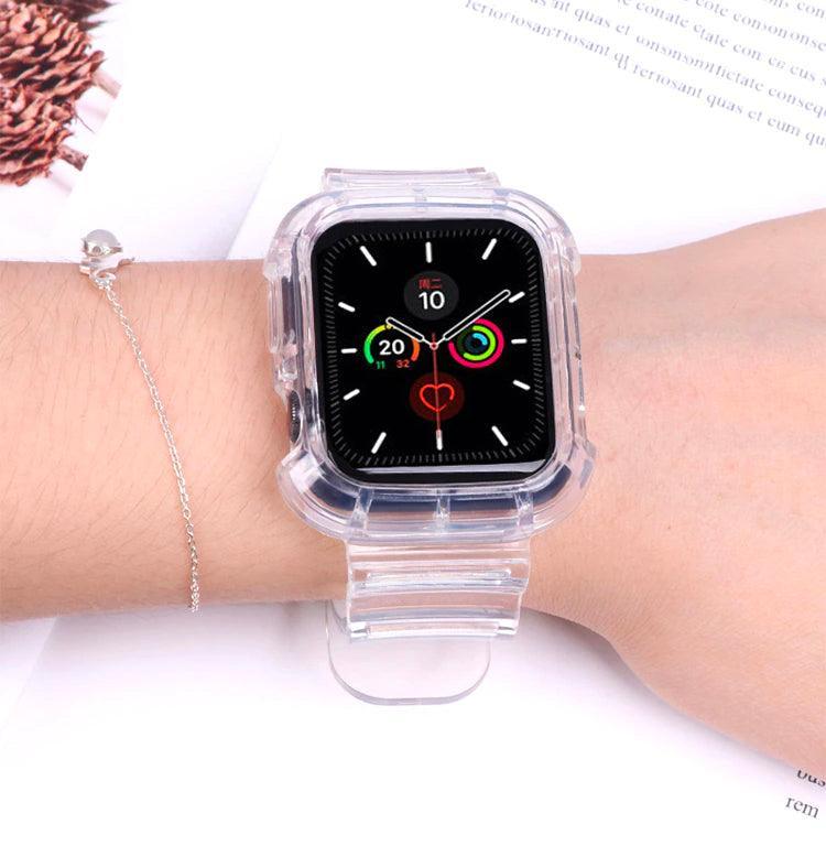 ★人気★ クリアー 透明 Apple Watch バンド (透明無色) apple watch バンド givgiv