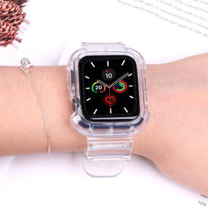 ★人気★ クリアー 透明 Apple Watch バンド (透明無色) apple watch バンド givgiv