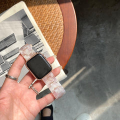 ★人気★ Marble Metal Chain Band (ピンク) Apple Watch / マーブル チェーン バンド# apple watch バンド givgiv