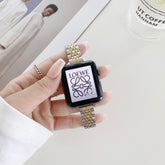 ★人気★ メタル セブンビーズ スリム チェーンバンド(2カラー)# apple watch バンド givgiv 38mm/40mm/41mm用 シルバー / ゴールド