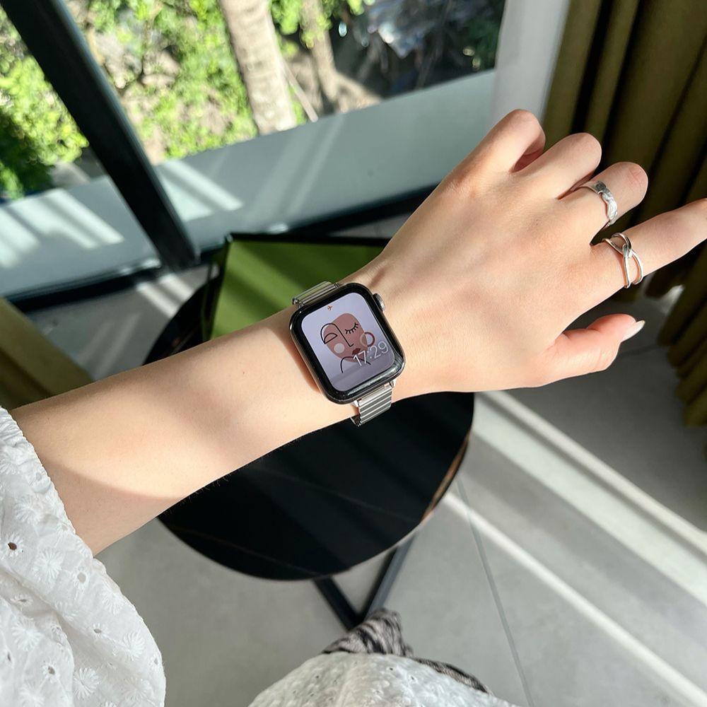 ★人気★ モダン スリム リンクブレスレット アップルウォッチバンド apple watch バンド givgiv