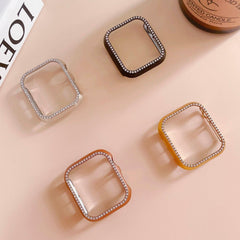 ★人気★【前面ガラス無し】キュービックシングルライン AppleWatch 保護ケース apple watch バンド givgiv