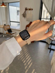 ★人気★ シンプル モダン 本革バンド apple watch バンド givgiv