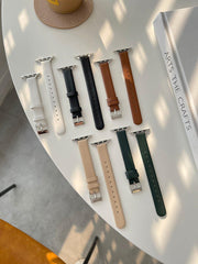 ★人気★ シンプル モダン 本革バンド apple watch バンド givgiv