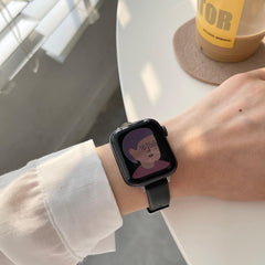 ★人気★ シンプル モダン 本革バンド apple watch バンド givgiv