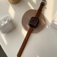 ★人気★ シンプル モダン 本革バンド apple watch バンド givgiv