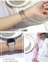 Resin clear 透明 スチール Apple Watch バンド＃ apple watch バンド givgiv 