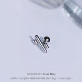 レスリー÷スティック ピアッシング Piercing from lizzy