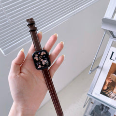 レトロ ソフトワックス 本革 apple watch バンド apple watch バンド givgiv 38mm/40mm ダークブラウン