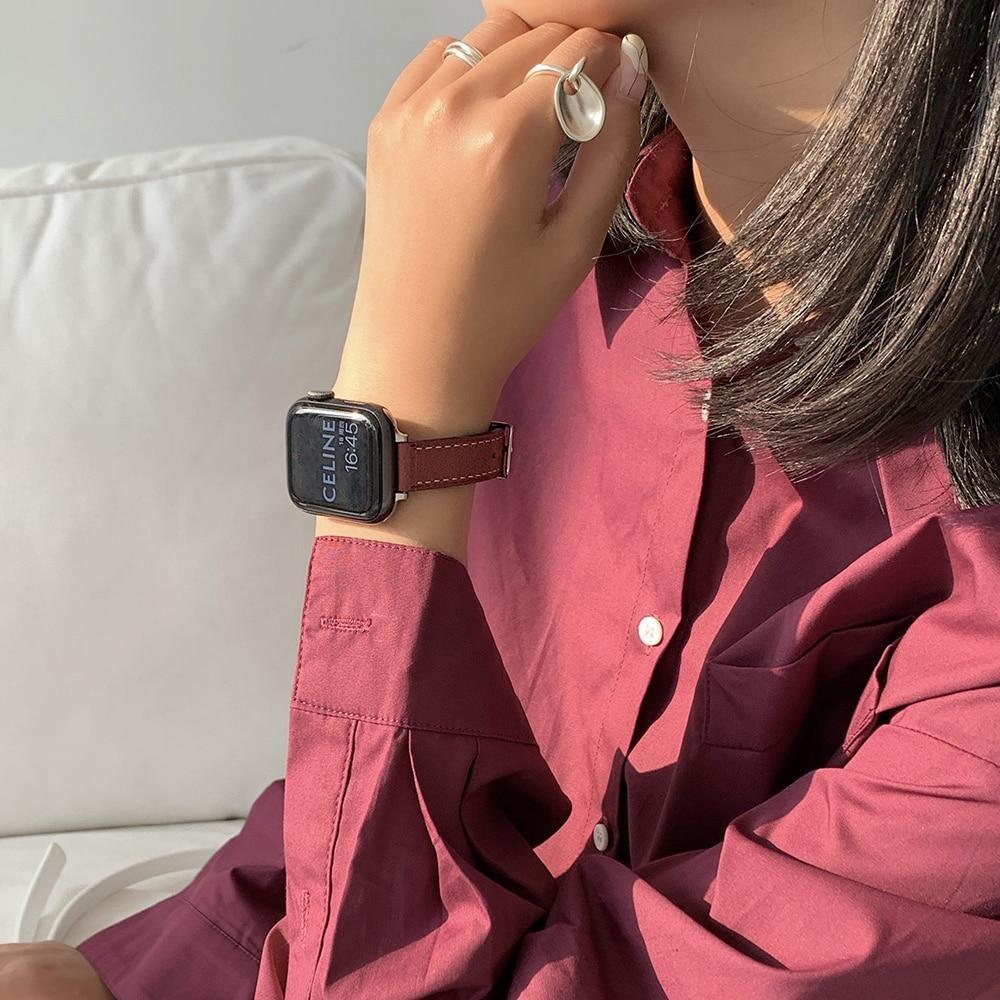 レトロ ソフトワックス 本革 apple watch バンド apple watch バンド givgiv