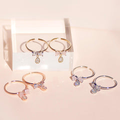 Ribbon Drop リング ring SET ME UP♡