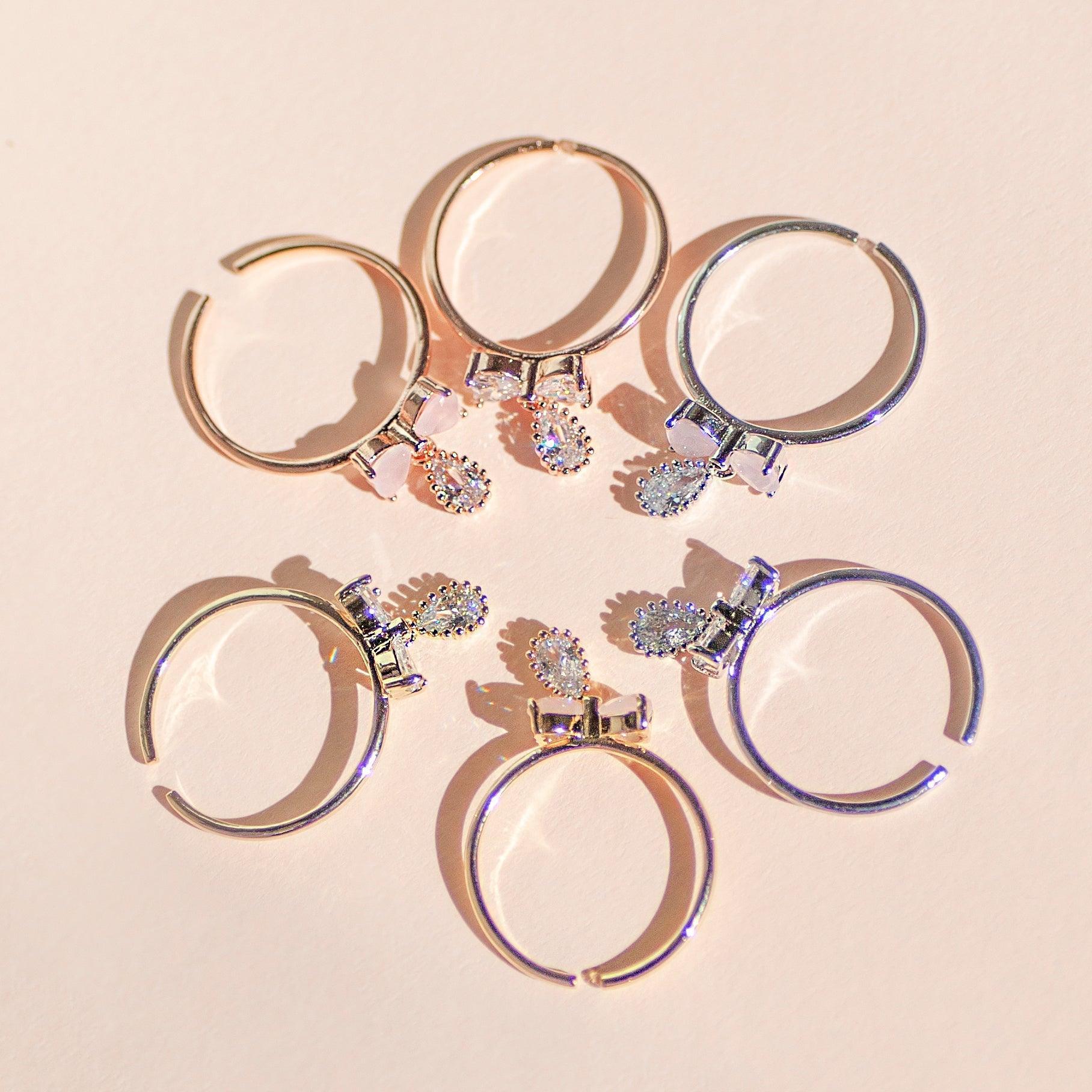 Ribbon Drop リング ring SET ME UP♡