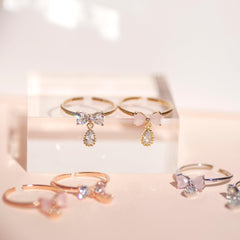 Ribbon Drop リング ring SET ME UP♡