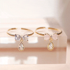 Ribbon Drop リング ring SET ME UP♡