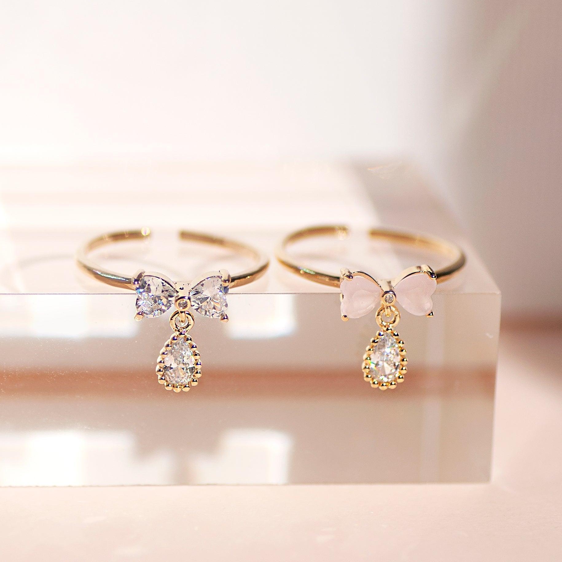 Ribbon Drop リング ring SET ME UP♡