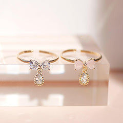 Ribbon Drop リング ring SET ME UP♡