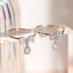 Ribbon Drop リング ring SET ME UP♡